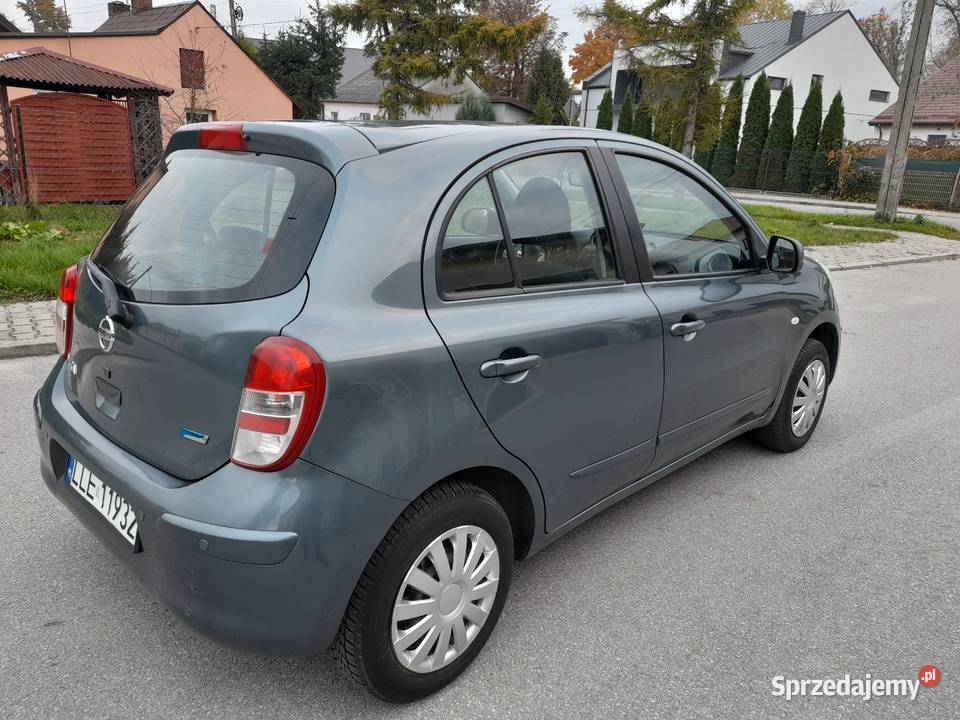 Nissan Micra 12 benzyna5 drzwi198 przebiegu2011