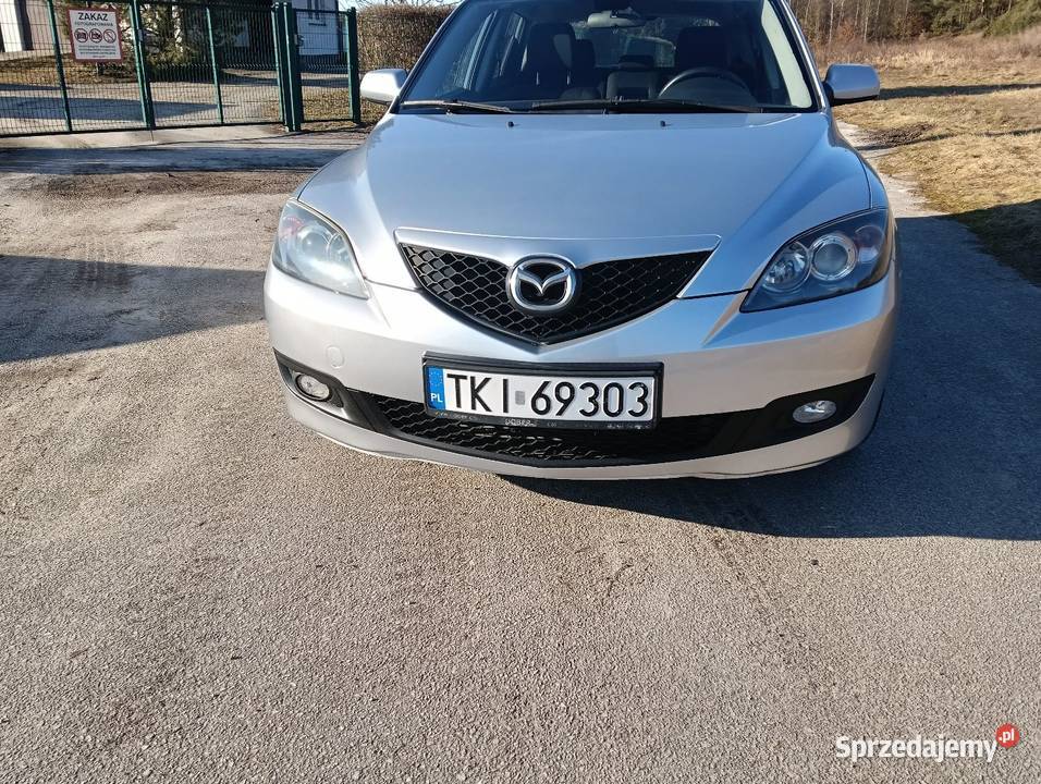 Mazda 3 16hdi warta srebrny