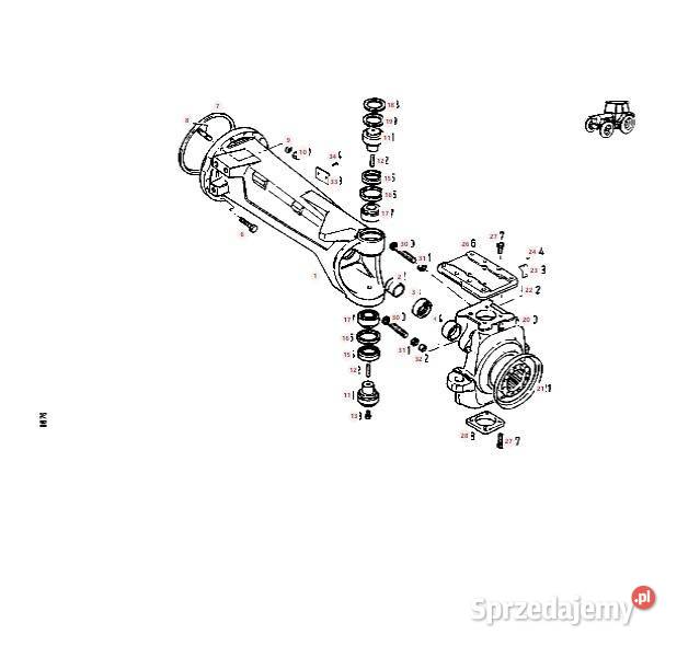 Obudowa G816300020011 E916300020010 102999 FENDT Wilkowo