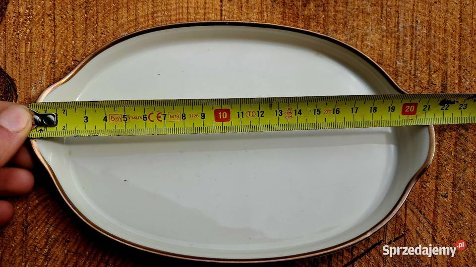Zabytkowy porcelanowy półmisek Johann Seltmann Świecie