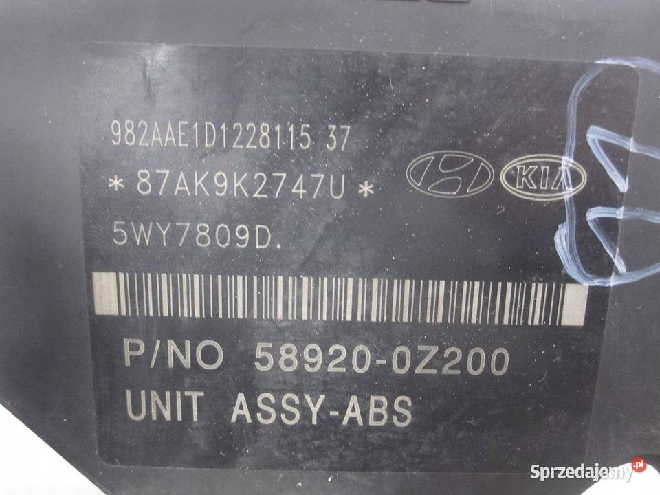 KIA SPORTAGE II LIFT 10r pompa ABS 589200Z200 świętokrzyskie Kielce