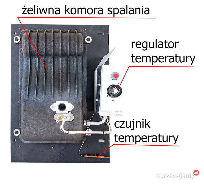 Piecyk gazowy na butle HDU 3DK z żeliwną komorą