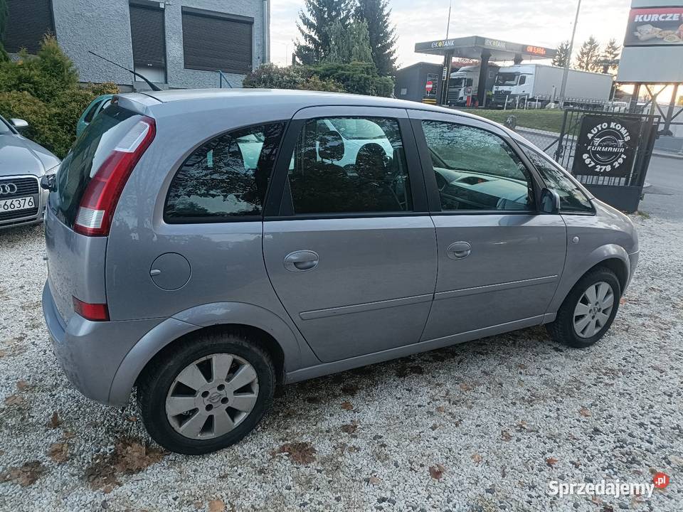 Opel Meriva 14 LPG z klimatyzacją 2004 ważne