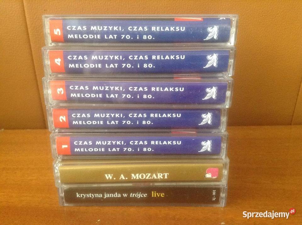 Kasety magnetofonowe oryginalne nagrania z lat opolskie Opole sprzedam