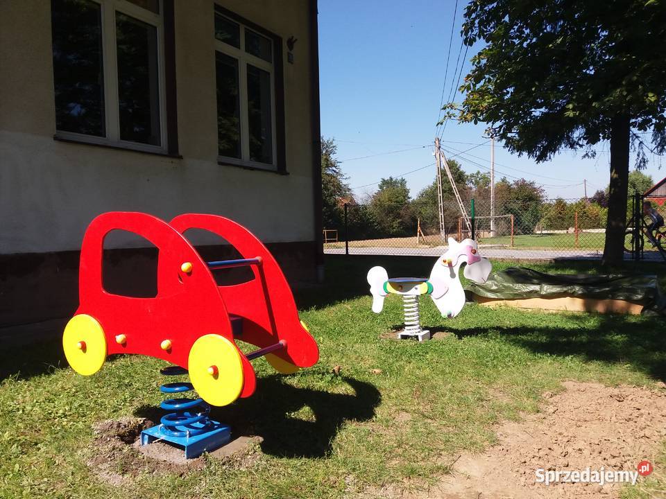 BUJAK NA SPRĘŻYNIE NA PLAC ZABAW Zabawki ogrodowe sprzedam