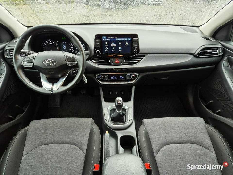 Hyundai i30 10 TGDI 6MT 120 Wersja Smart Pakiet światła przeciwmgielne łódzkie Łódź sprzedam