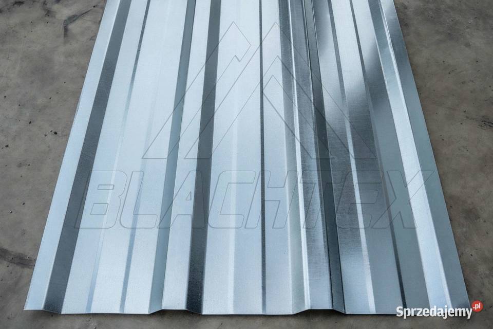 BLACHA TRAPEZOWA T18E ocynk Gr 045mm szer 590 I podkarpackie Stobierna
