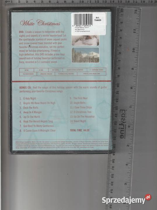 White Christmas beautiful scenery blended DVD Filmy Pruszków