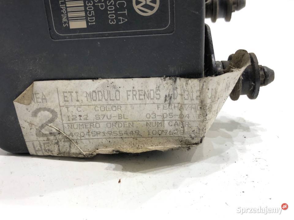 POMPA ABS SEAT ALTEA 1K0614517H 19 105 Układ hamulcowy