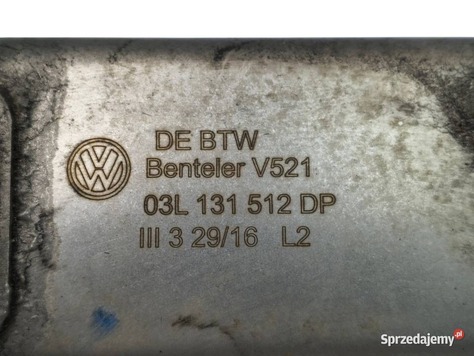 CHŁODNICA EGR ZAWÓR VW Audi A3 8P Passat Seat osobowe sprzedam