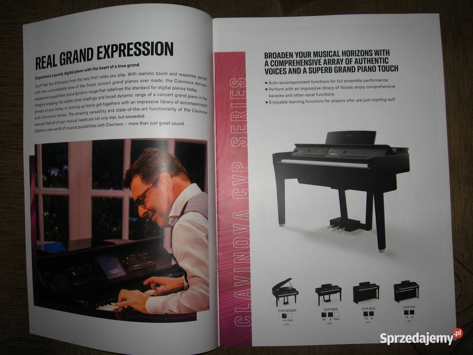 Yamaha Clavinova Digital Piano CVP Series Kępice