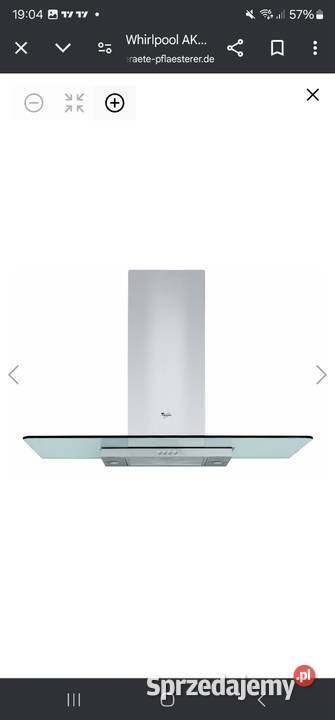 Nowy okap Whirlpool wyspowy Oława