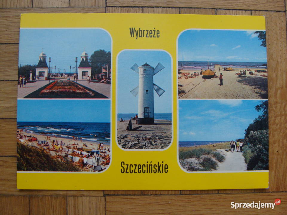Widokówka Wybrzeże Szczecińskie wielkopolskie Poznań