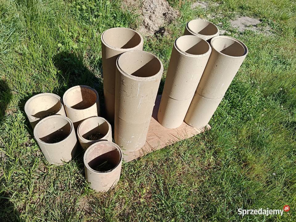 Komin systemowy rury ceramiczne pustaki Pozostałe Bałdowice