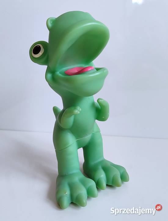 Dinozaur gumowy BonBon Matex Toys zielony 0+ Zabawki