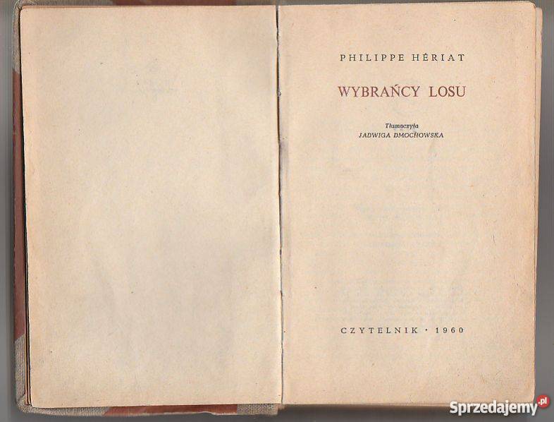 7547 WYBRAŃCY LOSU PHILIPPE HERIAT Czyrna sprzedam