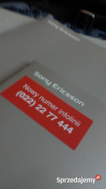 Telefon cyfrowy produkcji japońskiej Sony Warszawa