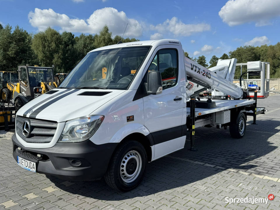 Mercedes Sprinter Zwyżka Podnośnik Koszowy wspomaganie kierownicy Widełki