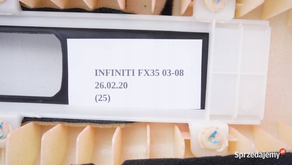 OSŁONA SŁUPKA PRAWA LEWA INFINITI FX35 FX45 Nowy Tomyśl