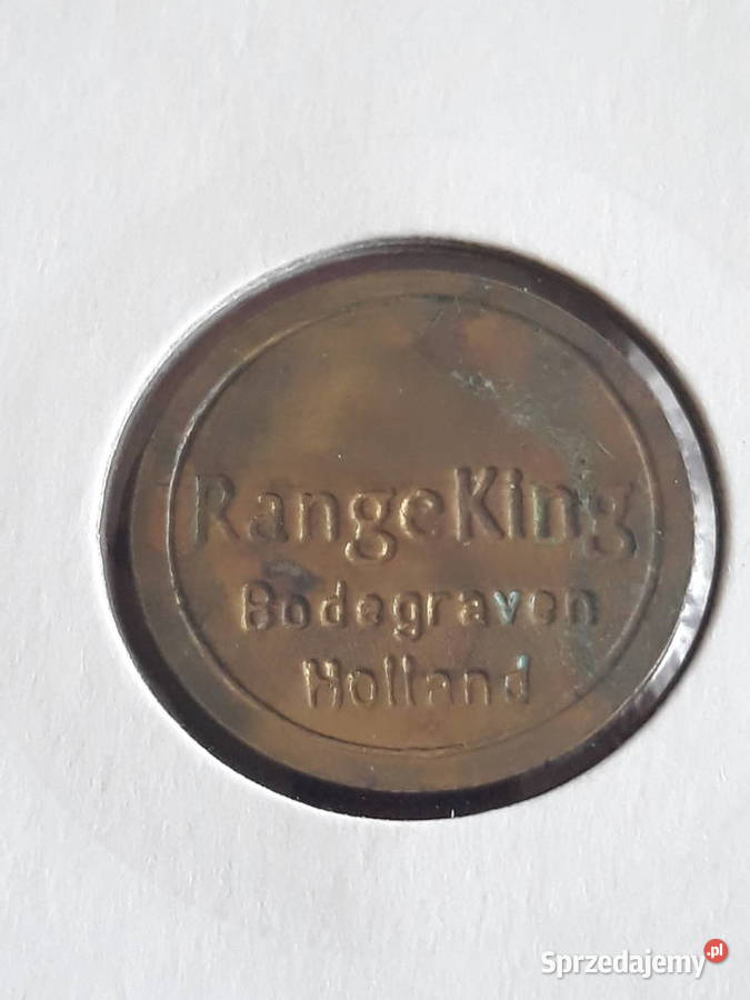 Żeton Range King Bodegraven Holandia Numizmatyka wielkopolskie Konin sprzedam