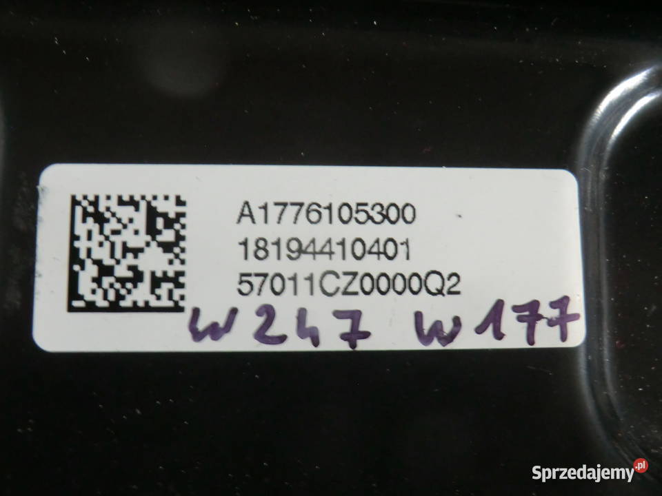 MERCEDESBENZ A W177 UCHWYT MOCOWANIE ZDERZAKA Krzeszowice