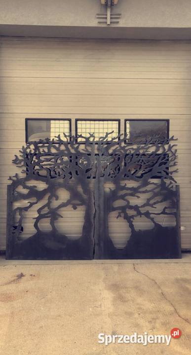 Brama skrzydłowa Brama wjazdowa Nowoczesna wielkopolskie Poznań