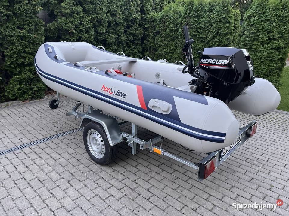 Ponton Honwave T35AE silnik Mercury F10E EFI 10