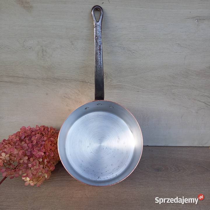 Miedziany garnek rondel poj 3 l ciężki grube dno Warszawa