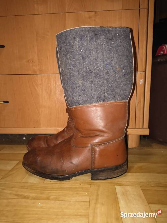Wojskowe buty Wehrmachtu Suwałki