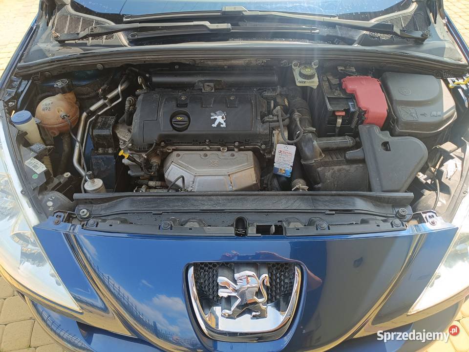 Peugeot 308 2007 r 135 przebiegu 16 benzyna 120 odtwarzacz DVD Jasło