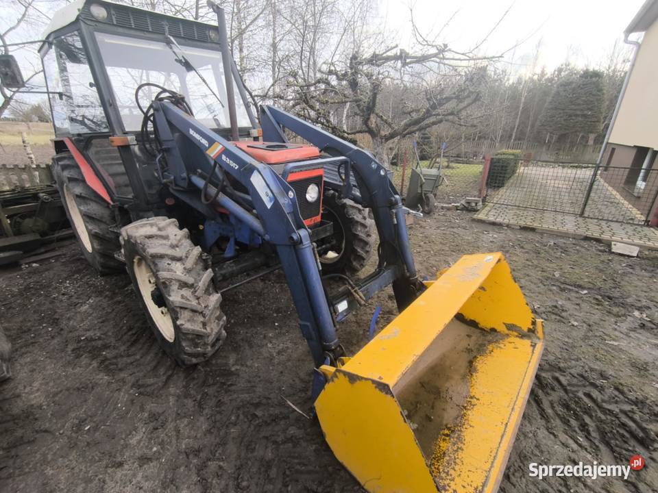 Zetor 7745TURBO z turem Brzeźnica-Kolonia