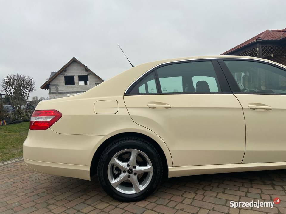 Mercedes W212 Beżowy Taxi Duży Przebieg Pełen Mercedes-Benz Szczecin