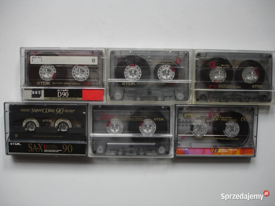 Kasety magnetofonowe TDK Płyty i kasety