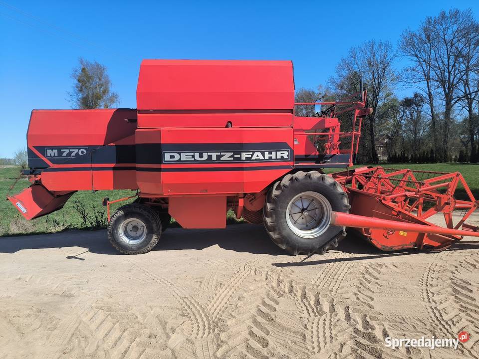 Kombajn DeutzFahr M770 podlaskie Korycin