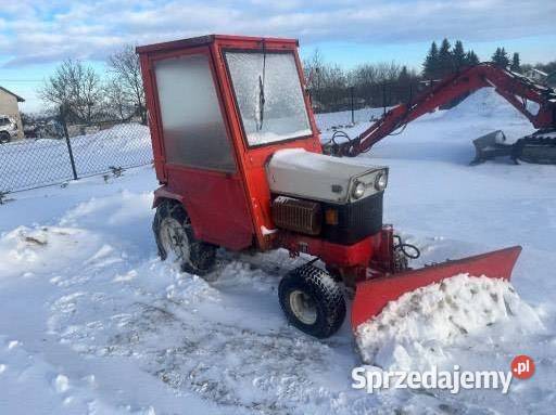 Traktorek Gutbrod do odśnieżania zamiatania Wierzbna