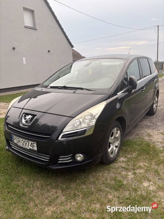 Peugeot 5008 16 2010 ogranicznik prędkości Samochody osobowe Brodowo
