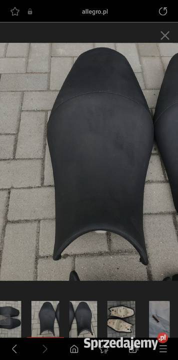 Kawasaki ER6 bagster siedzenie kanapa przód tył wielkopolskie Nowy Tomyśl sprzedam