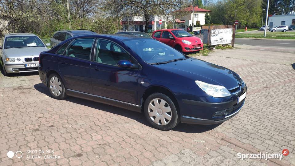 Citroen c5 20 benzyna Exclusive climatronic granatowy podkarpackie