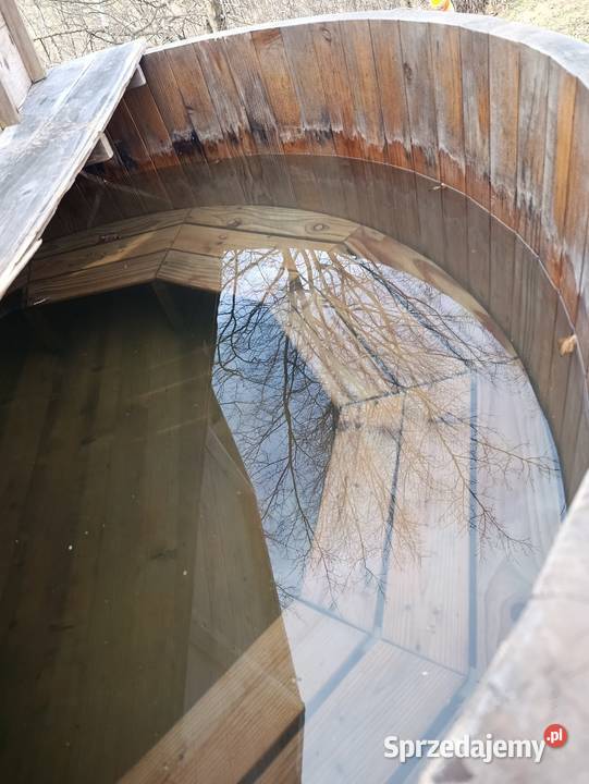 Ruska balia ogrodowa gorąca beczka z piecem 200 Gorlice