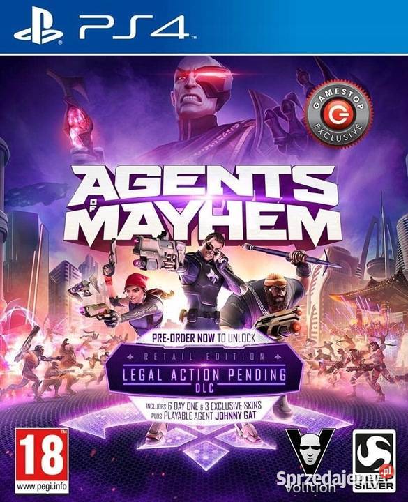 Agents of Mayhem Day One Edition 4 Zawiercie sprzedam