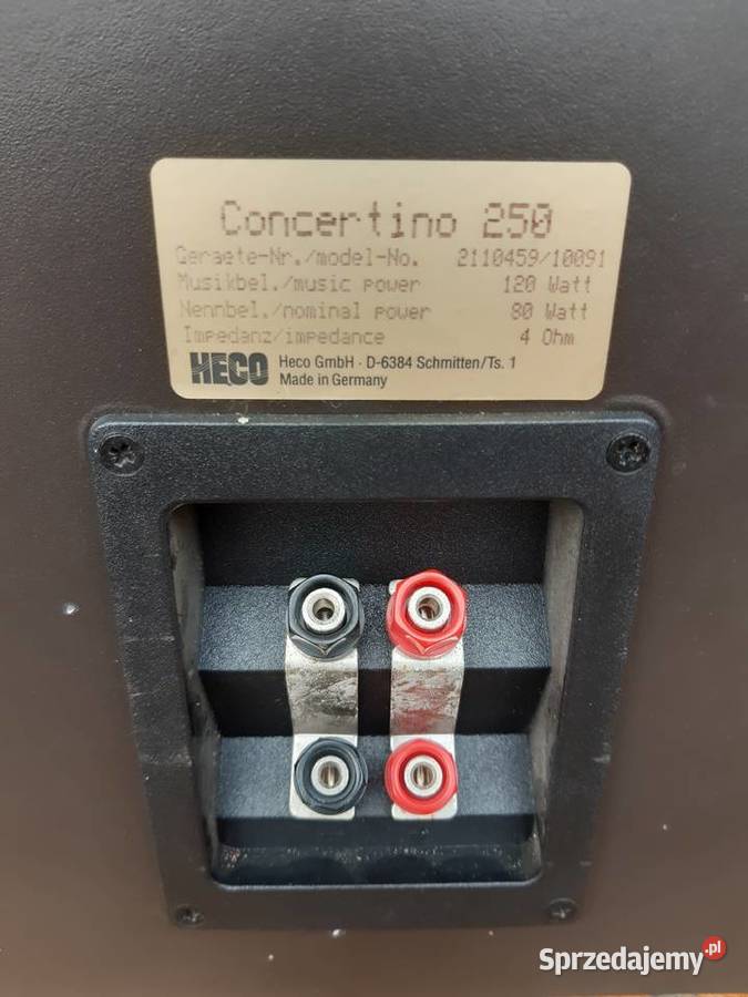 Głośniki Nowe Skalmierzyce sprzedam