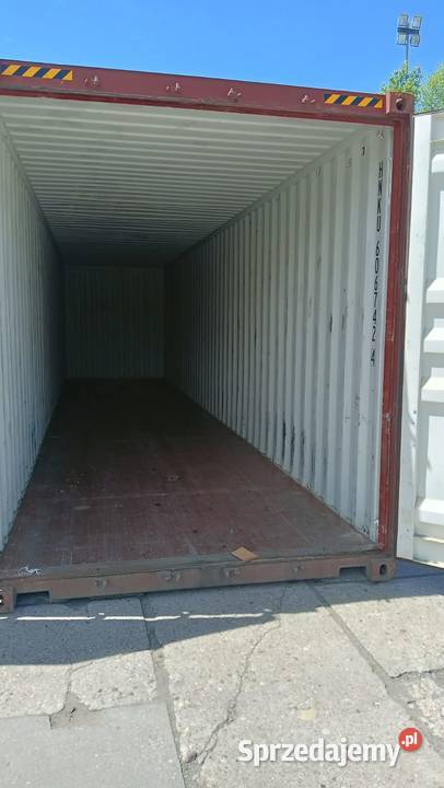 OKAZJA Kontener morski 40HC stan idealny Kosów Lacki