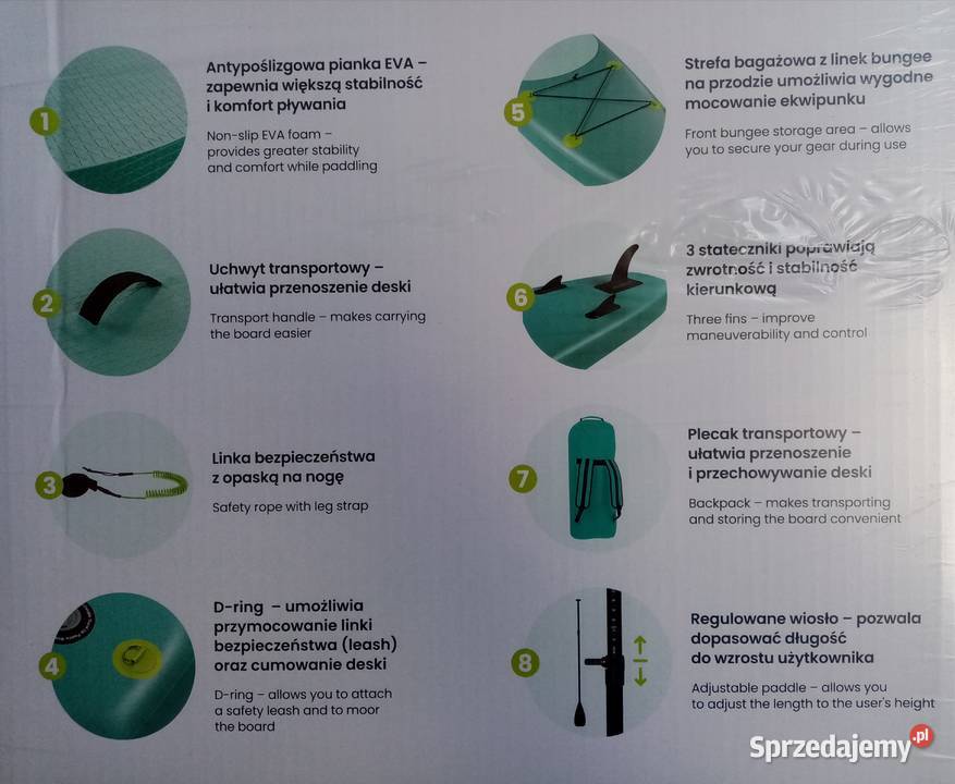 Deska Sup Nowa fabrycznie zapakowana OKAZJA Wieliczka