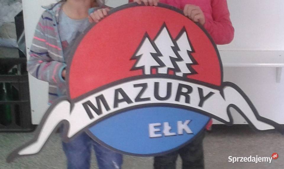 Kolekcjonerski przedmiot logo marki Mazury EŁK Reszel