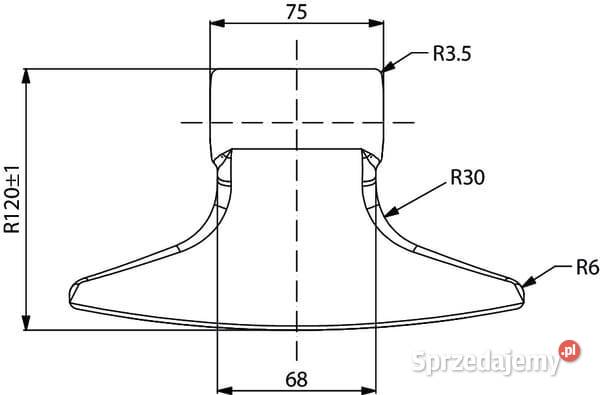 Nóż bijaka Perfect CK4705 Kamionna