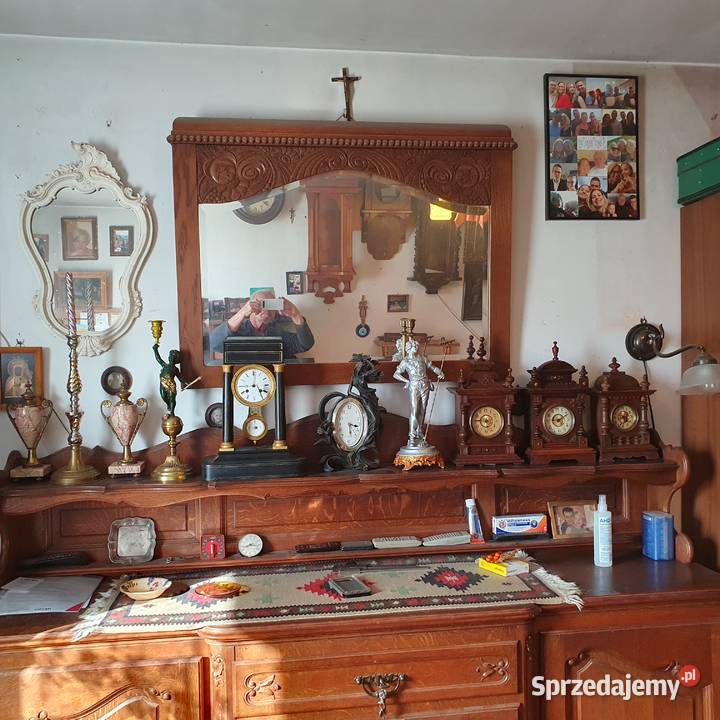 Zegar portykowy z zerwaną sprężyną chodureszta sprzedam