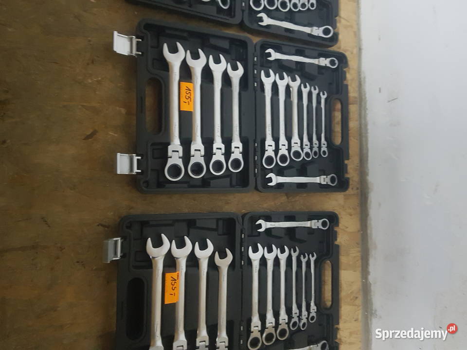 KLUCZE PŁASKO OCZKOWE Z GRZECHOTKĄ ŁAMANE 819 MM Elektryczne Głogowa