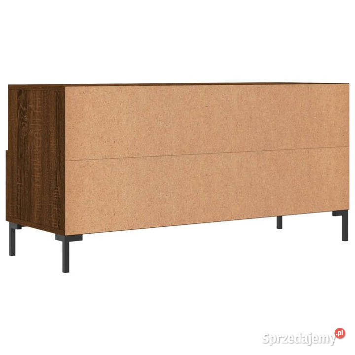 Szafka pod TV brązowy dąb 102x36x50 WM829043 Warszawa