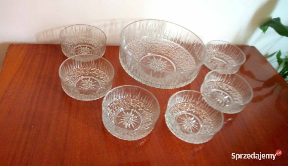 Zestaw do serwowania drobiazgów deserów i lodów Pozostałe sprzedam