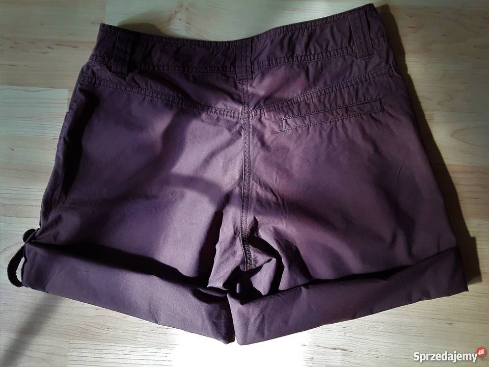Shorty regulowane rozmiar 36 HM brązowy/beżowy Warszawa